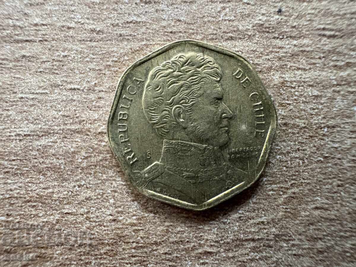 Chile - 5 pesos (1998) with price 0.25 BGN | € 0.13 Chile - 5 pesos (1998) with price 0.25 BGN | € 0.13