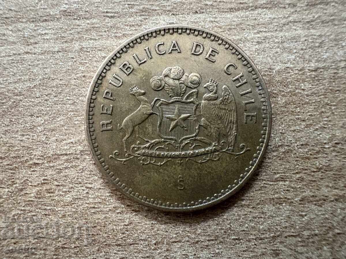 Чили - 50 песос (1999) с цена 0.30 лв. | € 0.15 Чили - 50 песос (1999) с цена 0.30 лв. | € 0.15