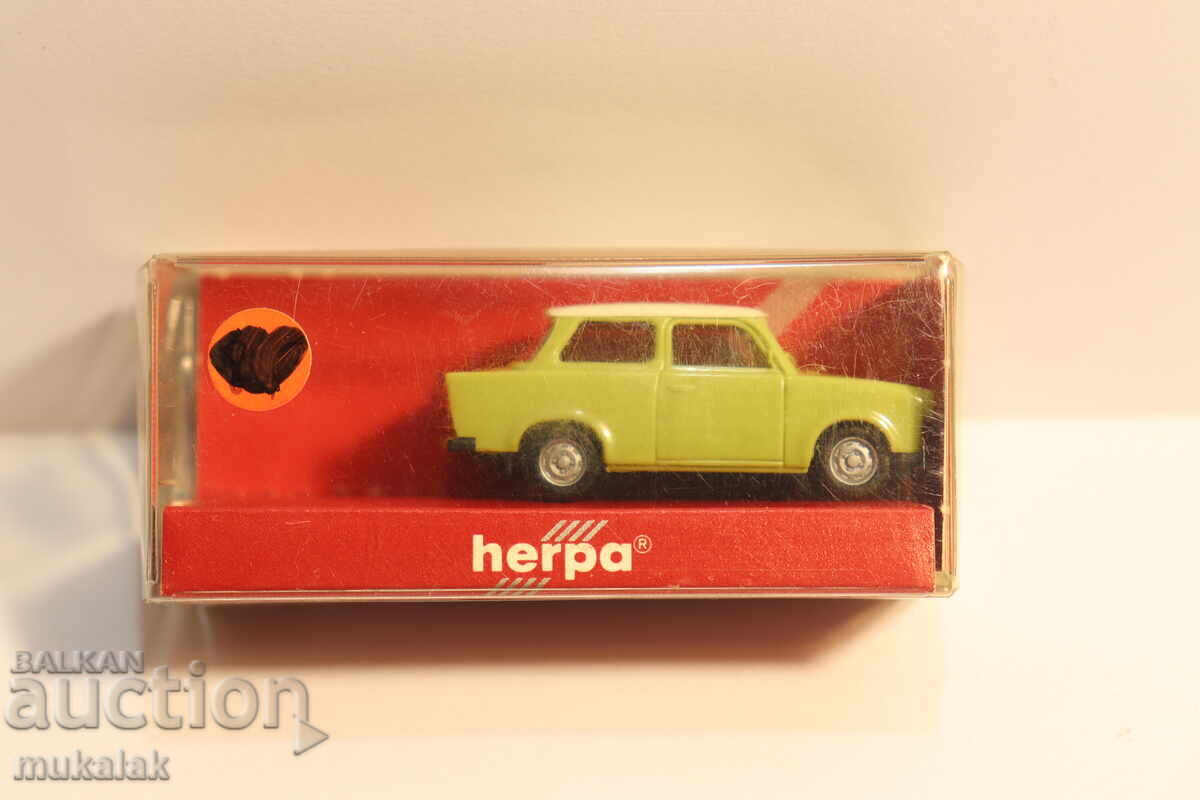 HERPA 1:87 H0 TRABANT ΤΡΑΜΠΑΝΤ ΚΟΛΙΤΣΑ ΜΟΝΤΕΛΟ - 6