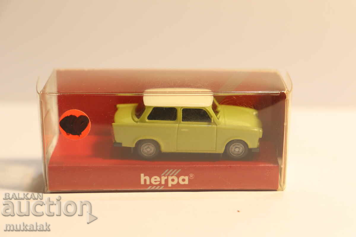 HERPA 1:87 H0 TRABANT ΤΡΑΜΠΑΝΤ ΚΟΛΙΤΣΑ ΜΟΝΤΕΛΟ