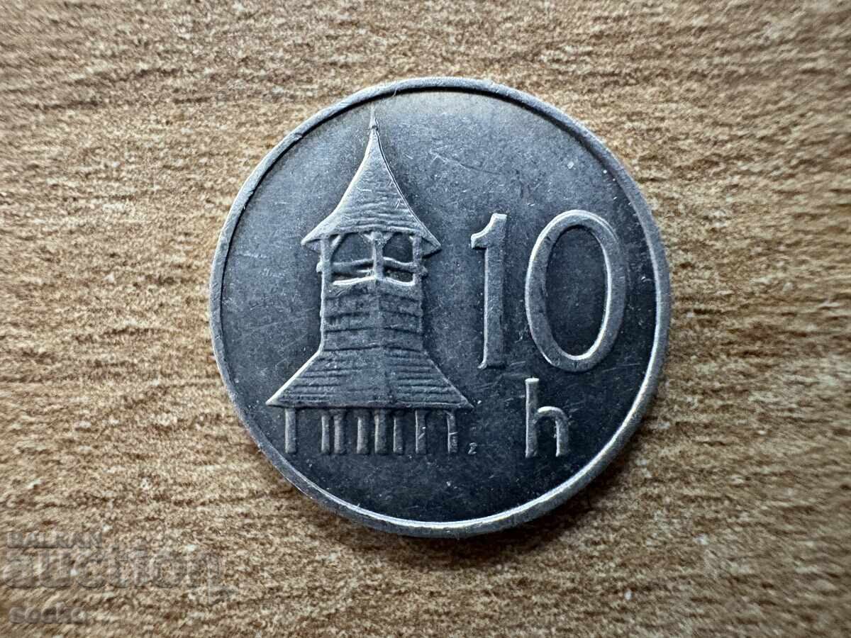 Slovakia - 10 Heller (2002)
