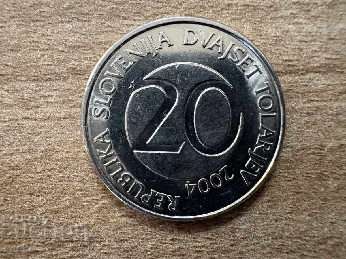 Словения - 20 толара (2004) Словения - 20 толара (2004)