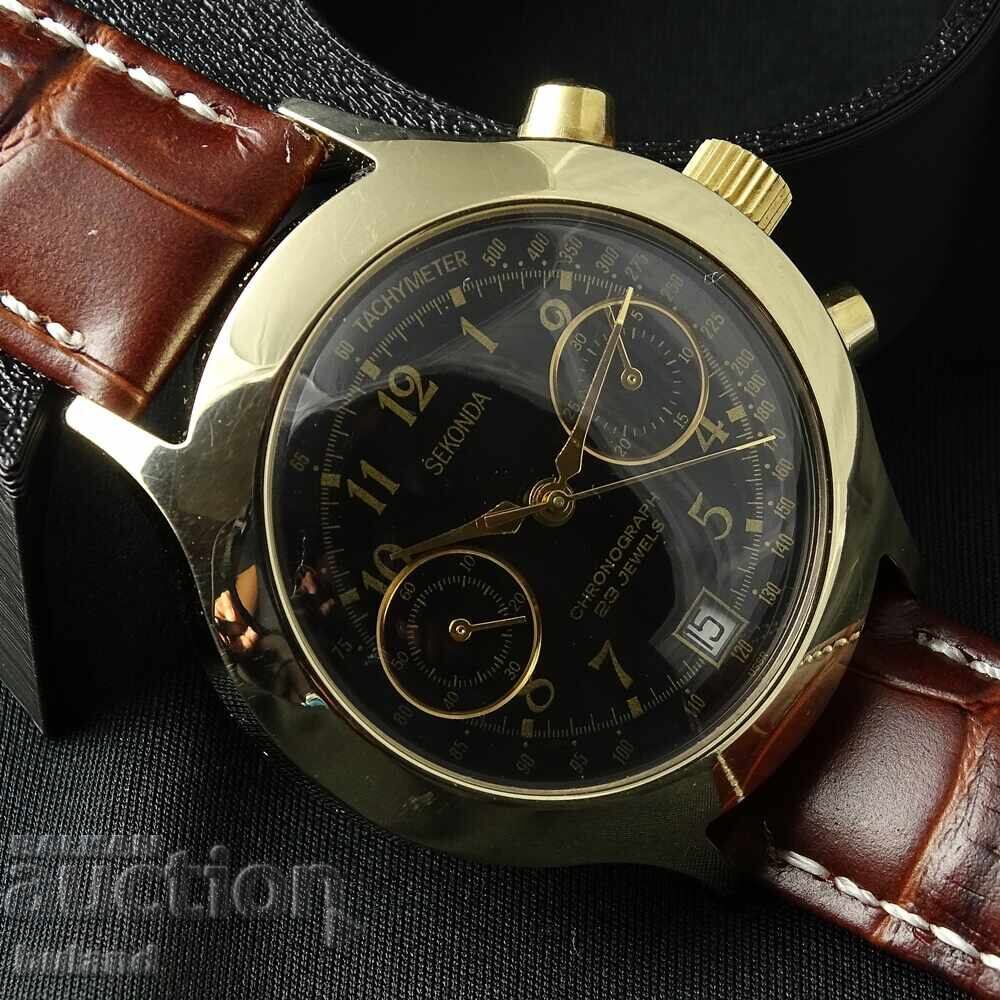Licitație Ceas Sovietic Sekonda 3133 Chronograph Poljot Chronograf Licitație Ceas Sovietic Sekonda 3133 Chronograph Poljot Chronograf