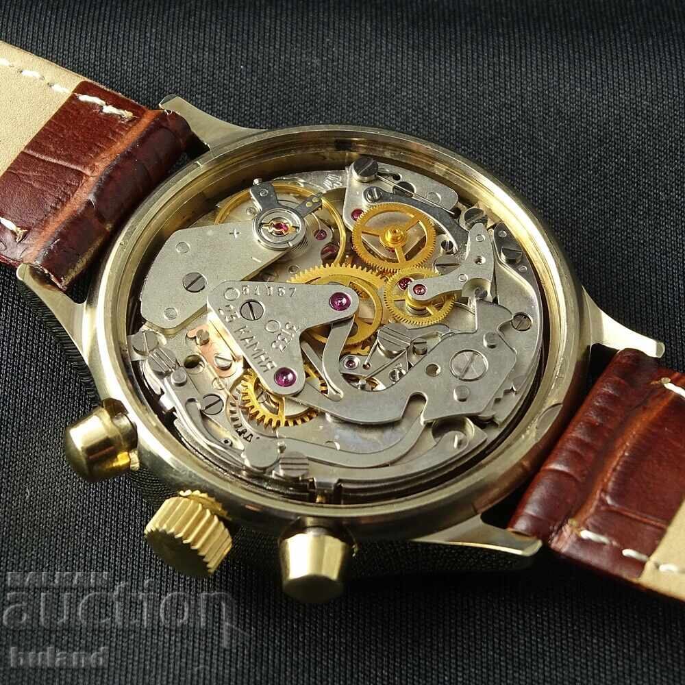 Ceas Sovietic Sekonda 3133 Chronograph Poljot Chronograf - 6 Ceas Sovietic Sekonda 3133 Chronograph Poljot Chronograf - 6