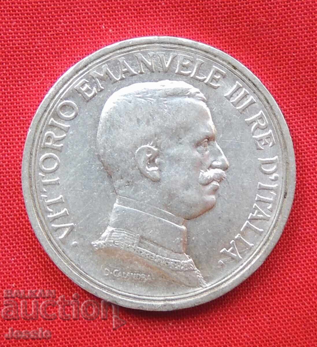 2 Lira 1914 R Italy Silver - QUALITY COMPARE & ASSESS ! with price 79.80 BGN | € 40.80