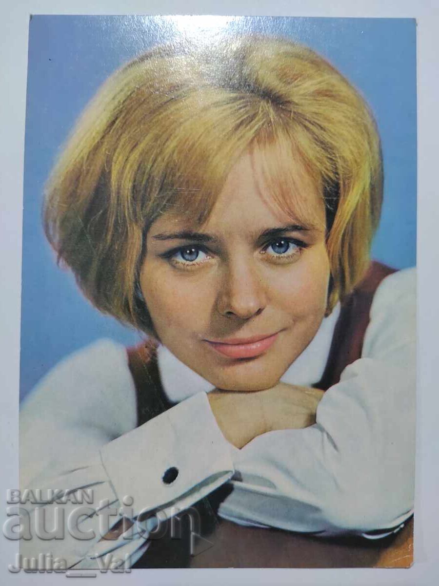 Carte poștală veche cu Monica Lennartz - Germania Carte poștală veche cu Monica Lennartz - Germania