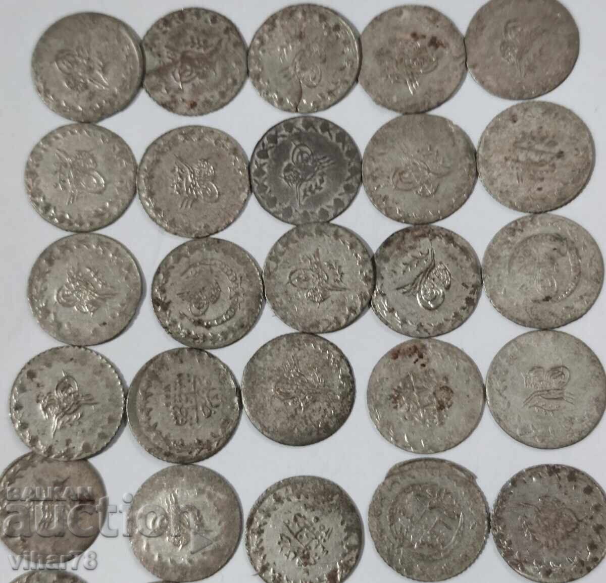 Auction LOT of 42pcs. - Turkish Coins - Akçe Auction LOT of 42pcs. - Turkish Coins - Akçe