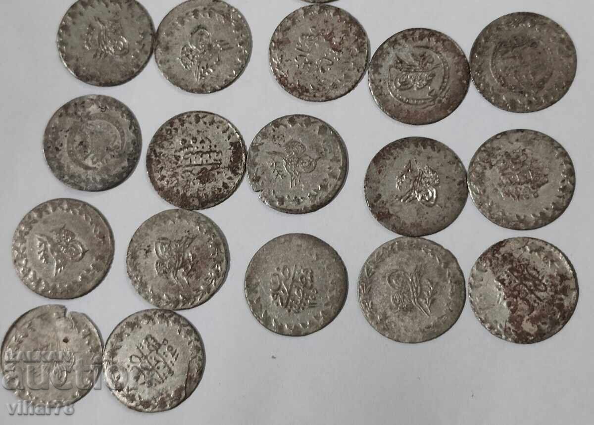 Delivery of LOT of 42pcs. - Turkish Coins - Akçe Delivery of LOT of 42pcs. - Turkish Coins - Akçe