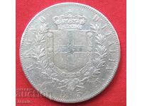 5 lire 1874 argint Italia NU MADE IN CHINA COMPARA SI PRETA