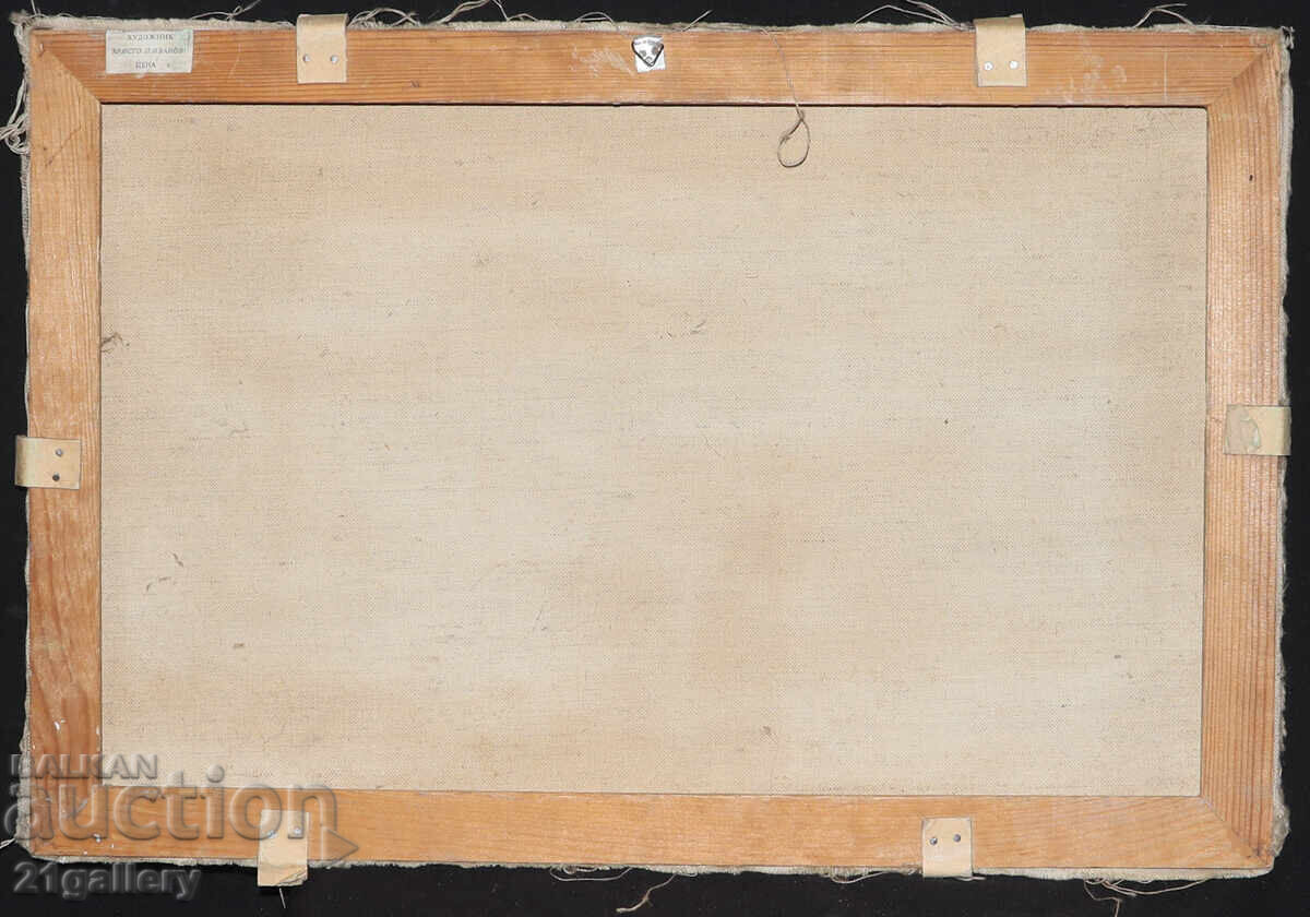 Ελαιογραφία δασικού τοπίου με καταρράκτη - 7