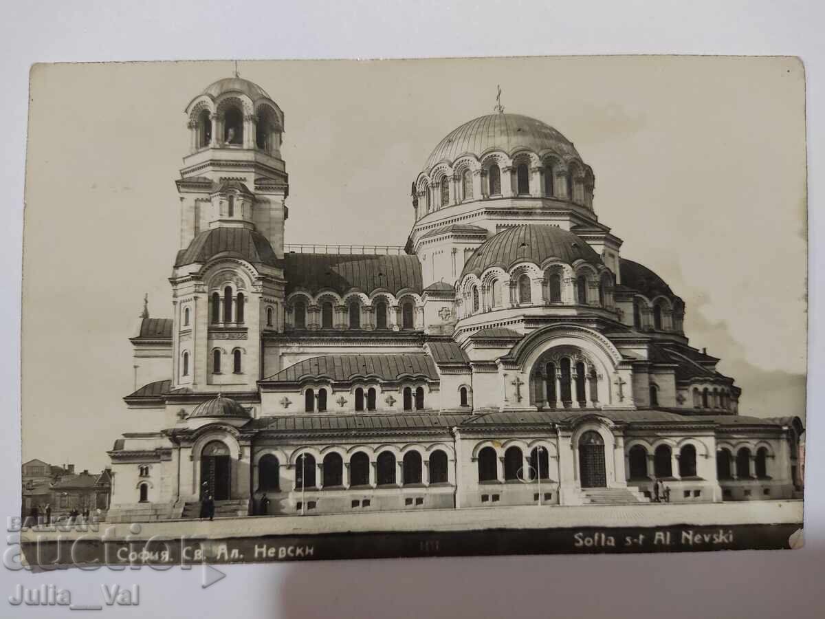 Sofia - St. Alexander Nevsky - very old postcard Sofia - St. Alexander Nevsky - very old postcard