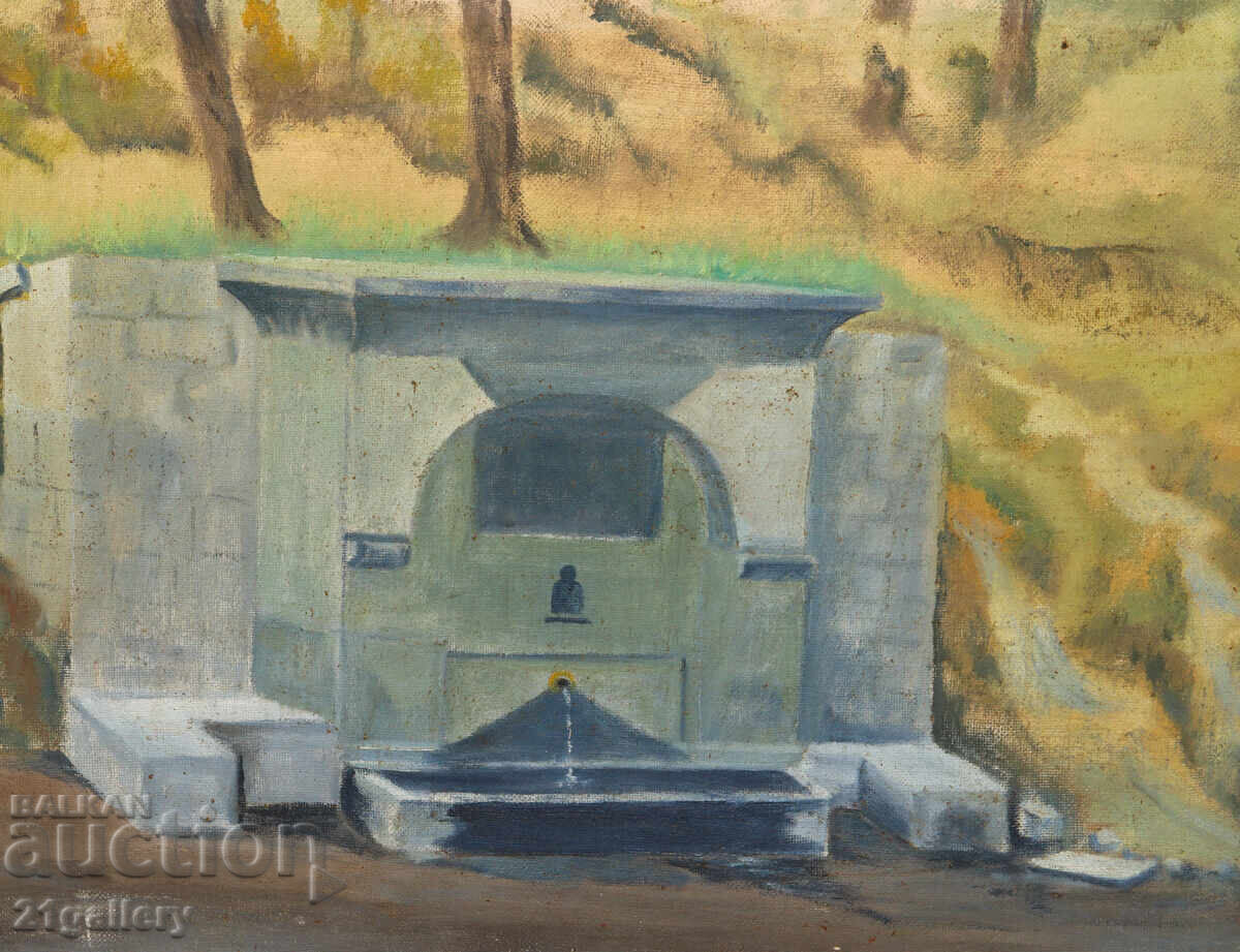 Ελαιογραφία τοπίο από Κοprivshtitsa - 5