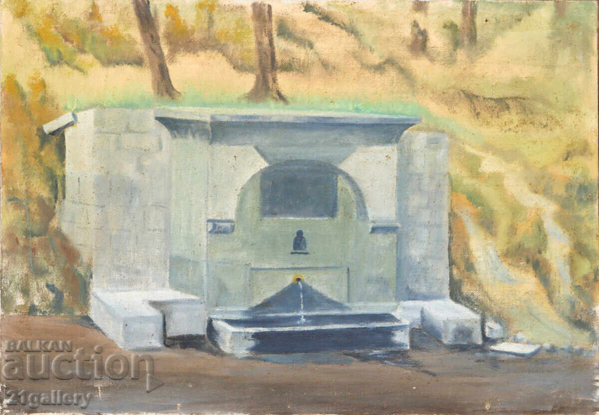 Ελαιογραφία τοπίο από Κοprivshtitsa