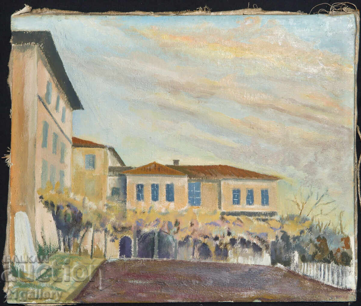 Ελαιογραφία τοπίο Μονή Μεταμόρφωσης με τιμή 400.00 BGN | € 204.52