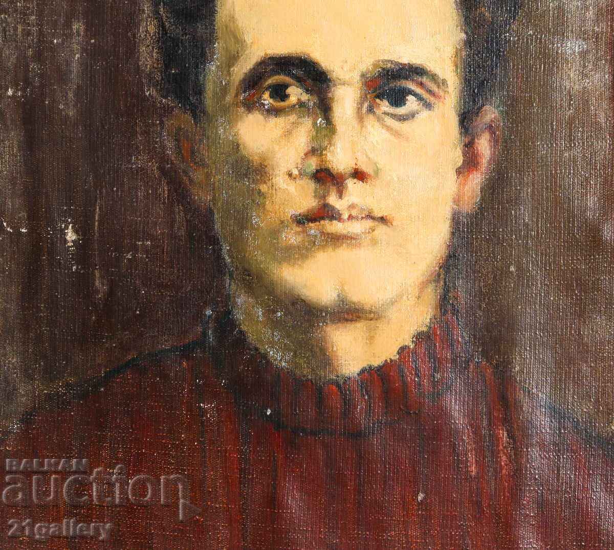 Tablou ulei 1987. Portret - 5