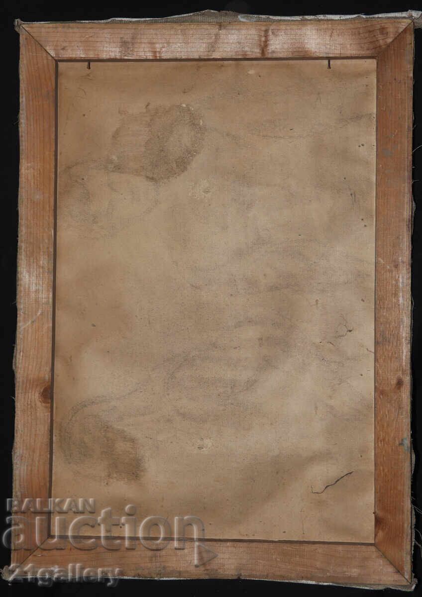 Tablou ulei 1987. Portret - 7