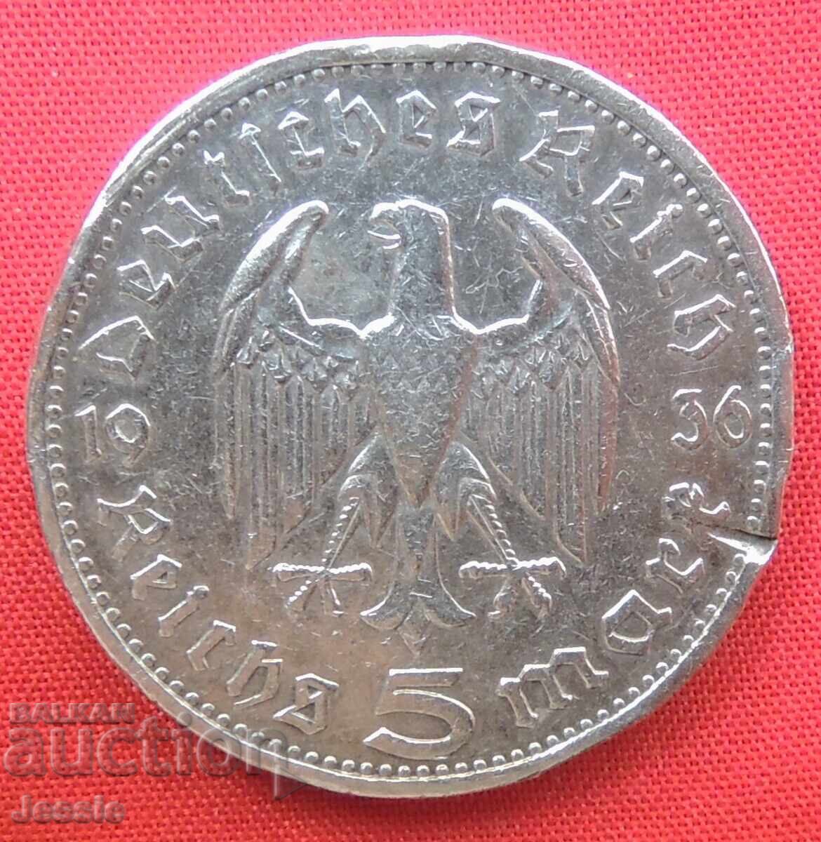 5 stamps 1936 5 stamps 1936