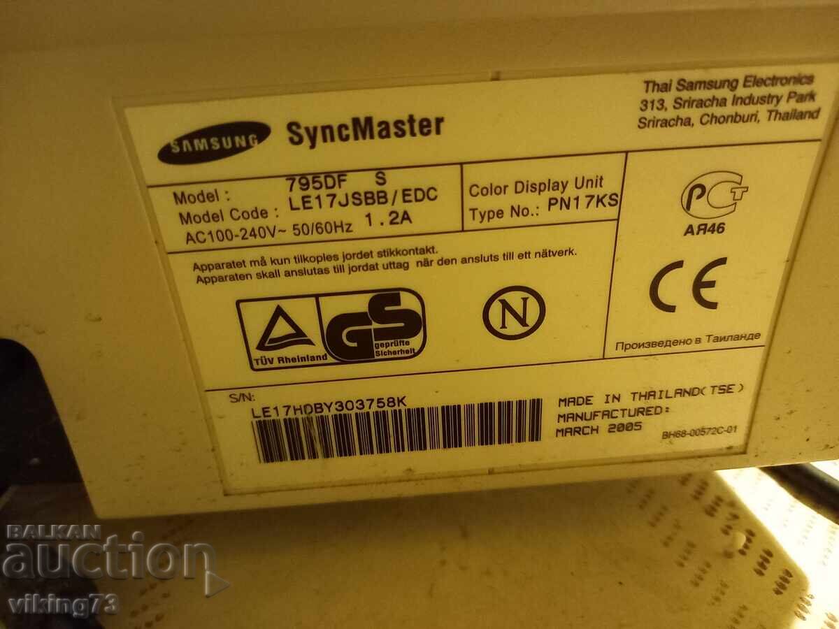 Samsung SyncMaster 795df Monitor - 6 Samsung SyncMaster 795df Monitor - 6