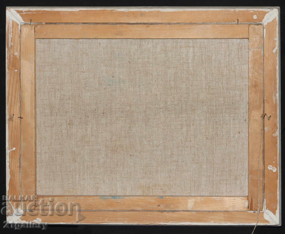 Mаслена картина селски пейзаж - 7