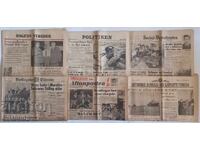 1955-1956 Scandinavian newspapers with info on CSKA tours