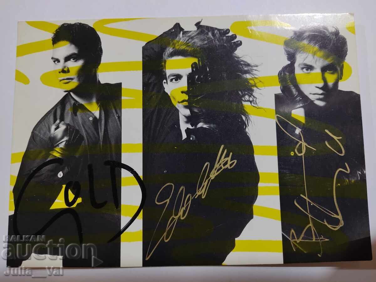Autographs from the band Alphaville - Forever Young 2