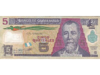 dioman - GUATEMALA - 5 QUETZALES