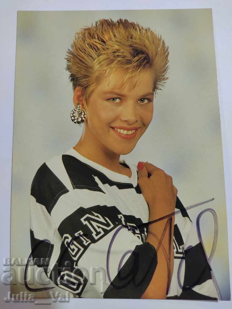 Autograf de la C.C. Catch - C.C.Catch 1 Autograf de la C.C. Catch - C.C.Catch 1