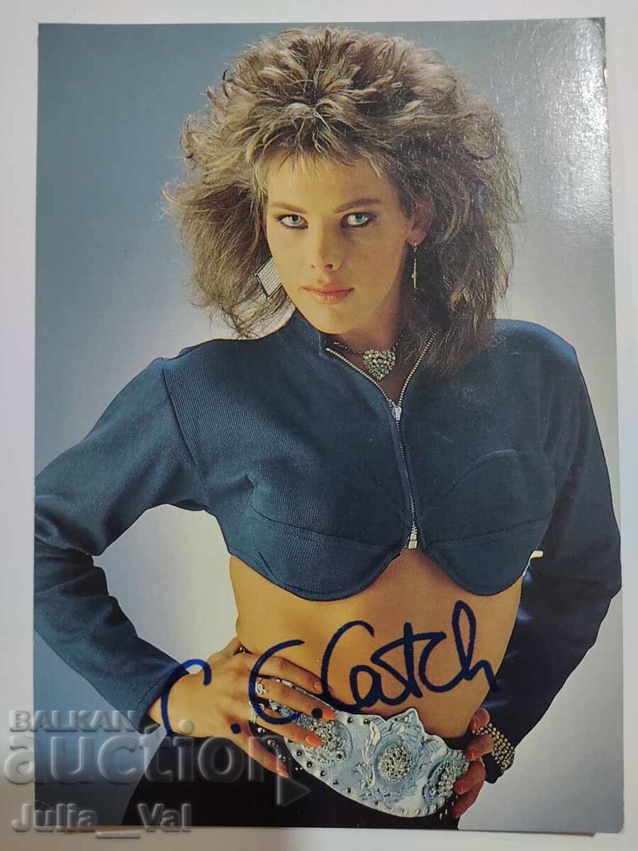 Автограф от Си Си Кеч - C.C.Catch 2 Автограф от Си Си Кеч - C.C.Catch 2