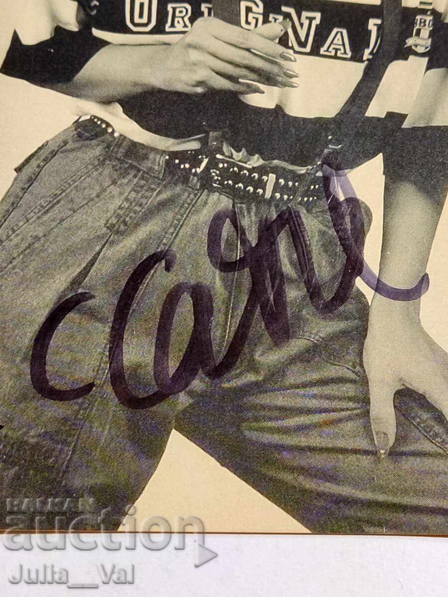 Licitație Autograf de la C.C. Catch - C.C. Catch 3 Licitație Autograf de la C.C. Catch - C.C. Catch 3