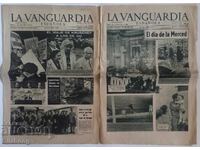 1959 Spanish editions with info about the Barcelona-CSKA match