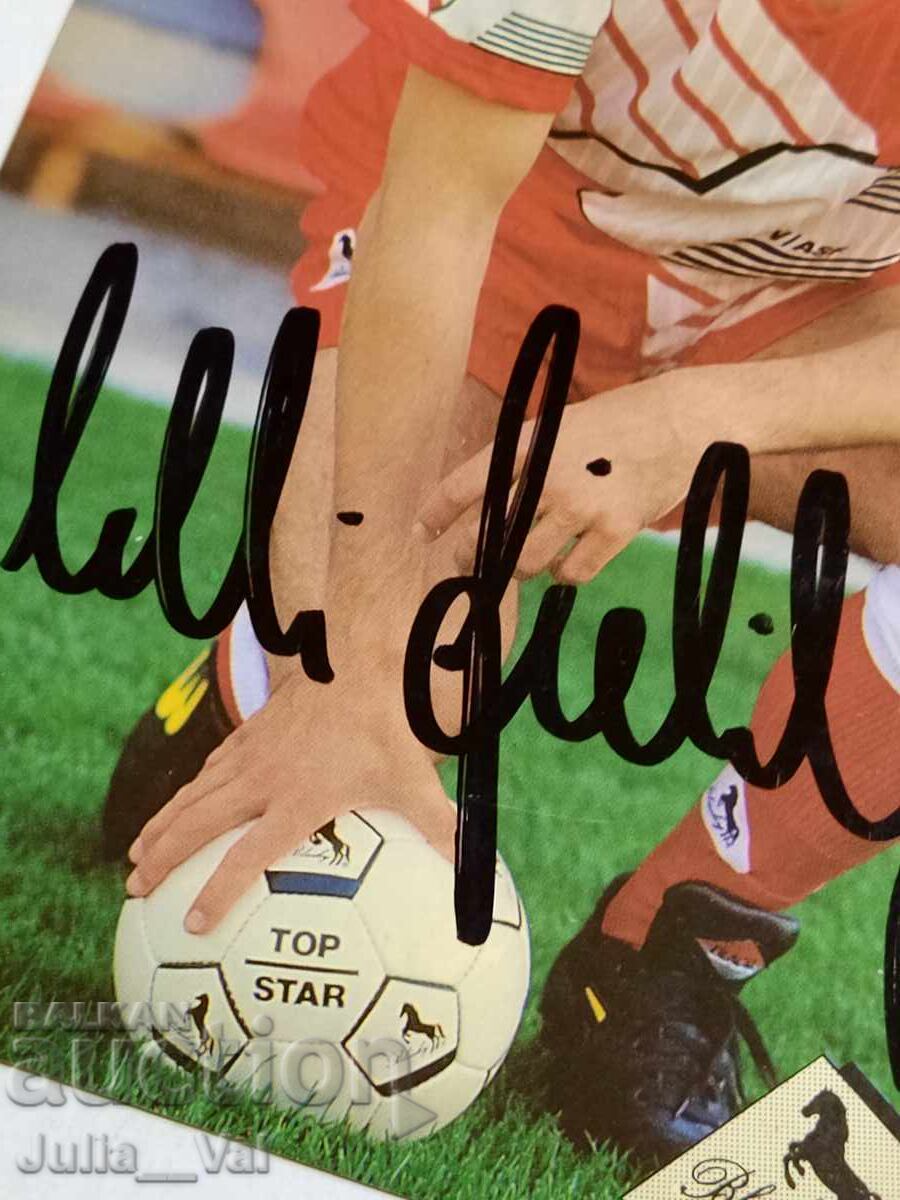 Licitație Autograf de la Uli Stielike Licitație Autograf de la Uli Stielike
