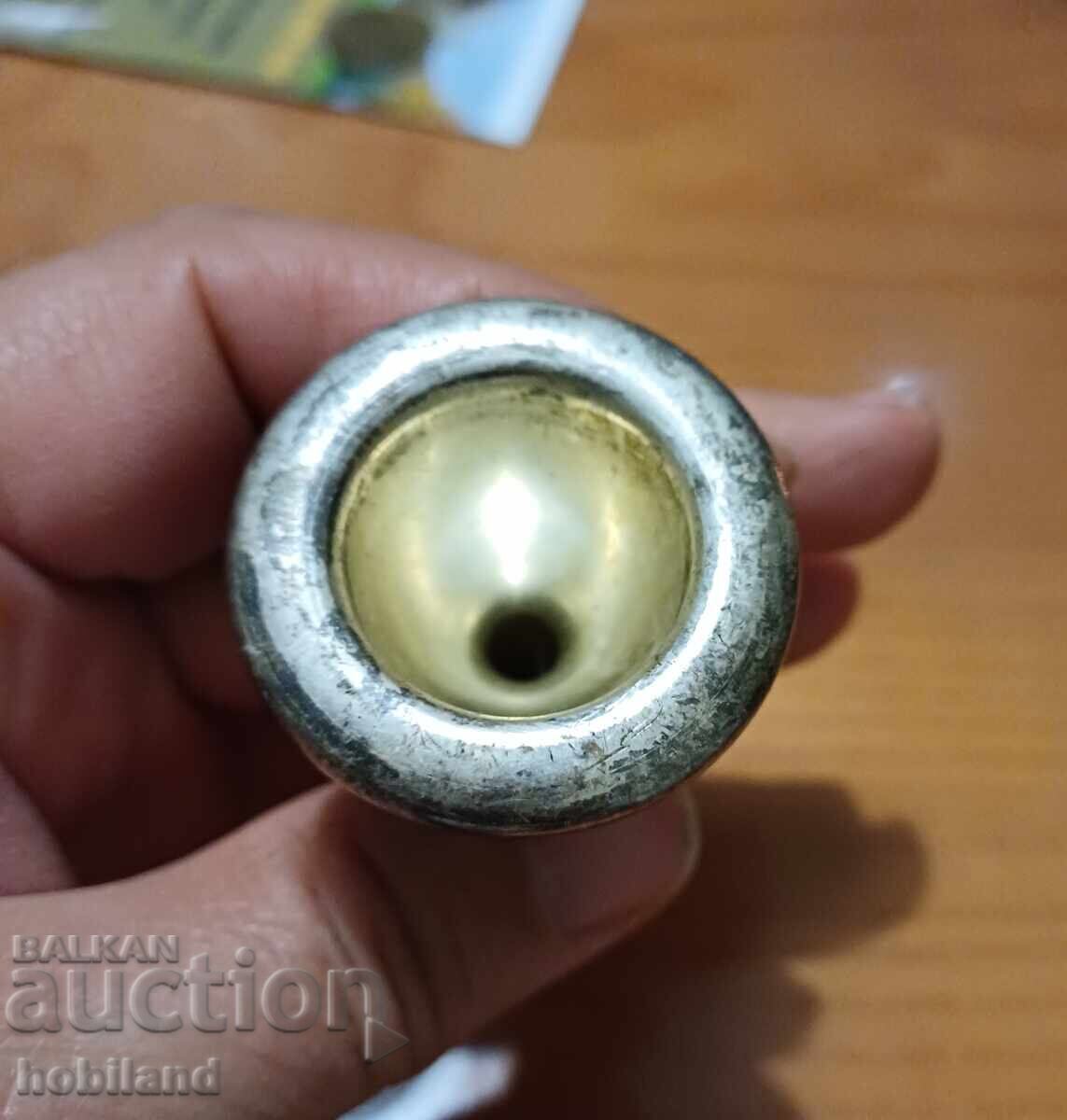 Ασημένιο επιστόμιο για πνευστό όργανο με τιμή € 20.00 | 39.12 BGN Ασημένιο επιστόμιο για πνευστό όργανο με τιμή € 20.00 | 39.12 BGN