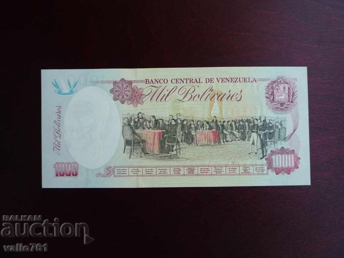 VENEZUELA 1000 1000 BOLIVARES 1998 NEW UNC with price 4.00 BGN | € 2.05 VENEZUELA 1000 1000 BOLIVARES 1998 NEW UNC with price 4.00 BGN | € 2.05