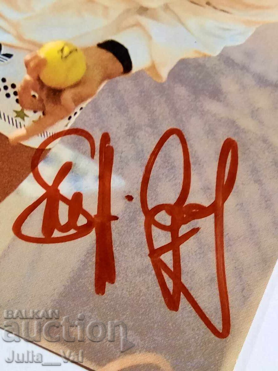 Licitație Autograf de la Steffi Graf Licitație Autograf de la Steffi Graf