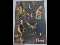 Автографи от група Опус - Live is Life