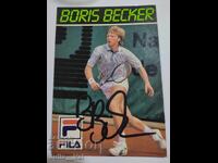 Автограф от Борис Бекер 1
