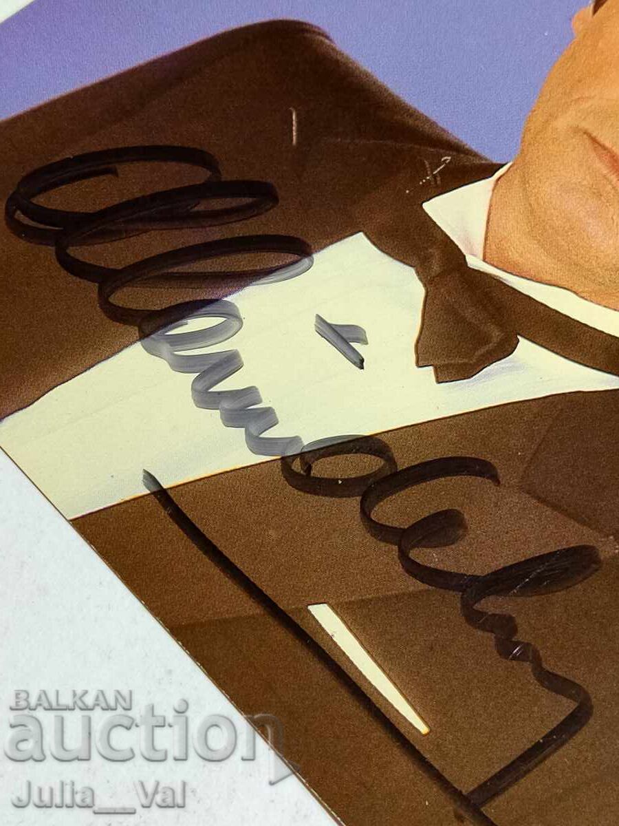 Auction  Autograph by Alain Delon