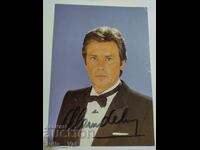 Автограф от Ален Делон