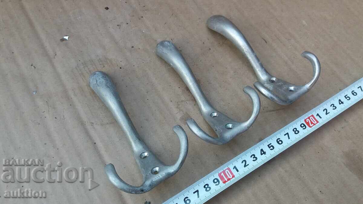 LOT OF 3 SOLID BRONZE HANGERS - 5