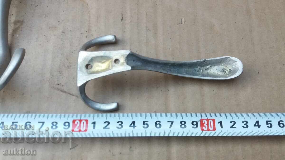 LOT OF 3 SOLID BRONZE HANGERS - 6