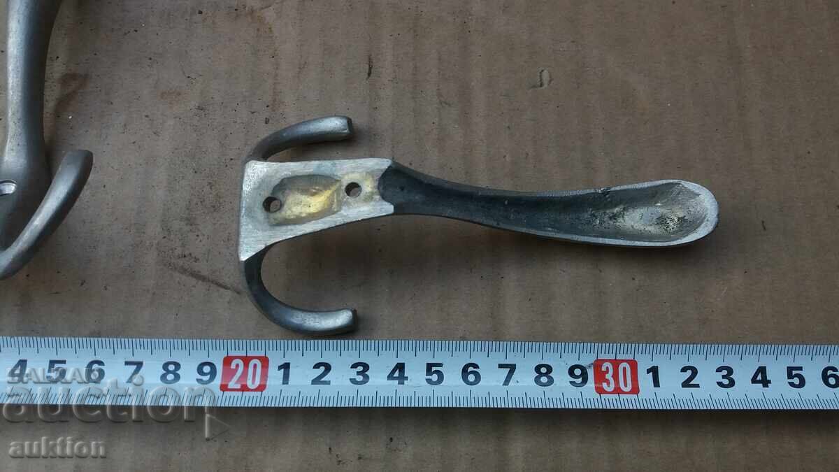 LOT OF 3 SOLID BRONZE HANGERS - 7