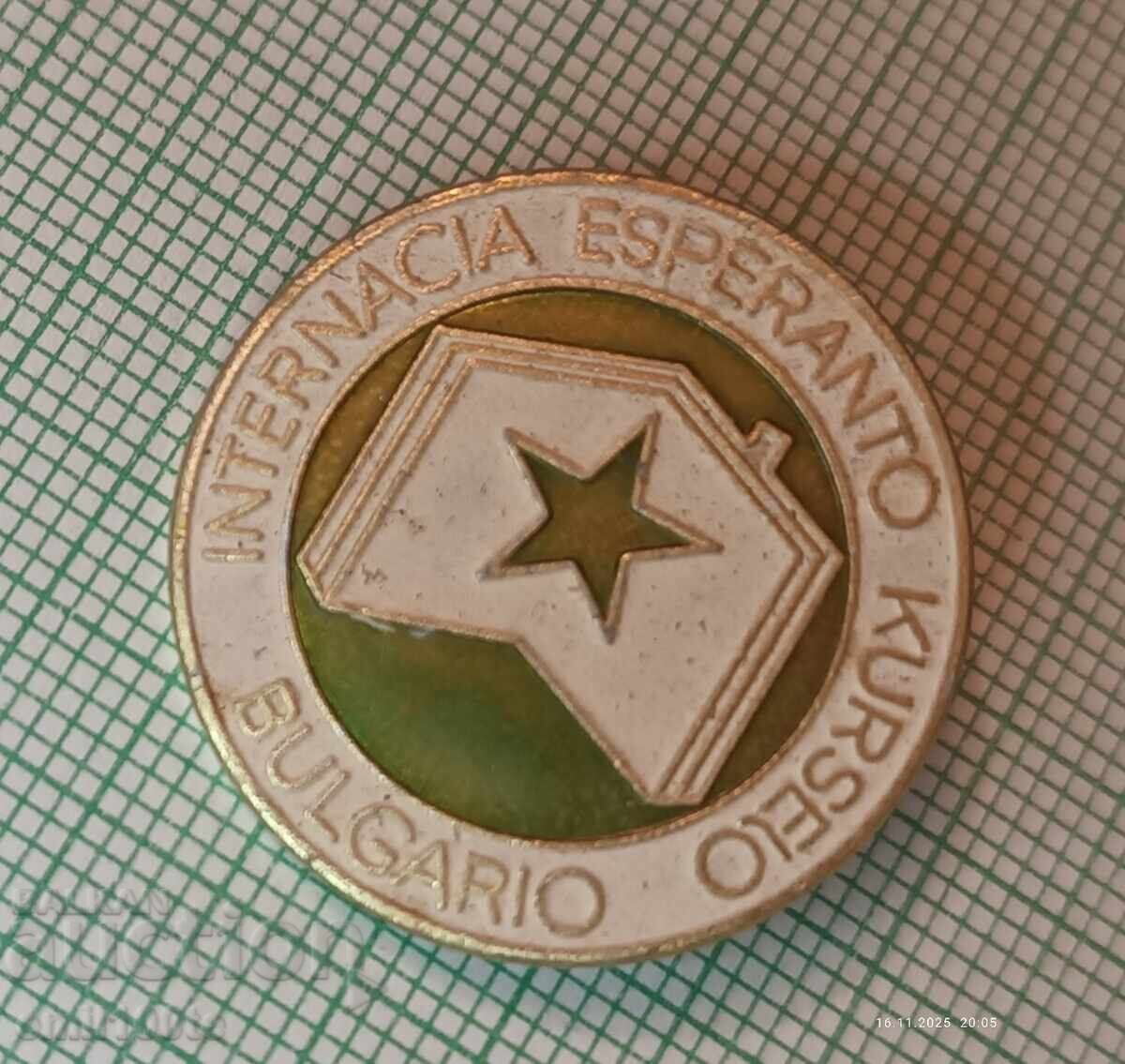 Auction  Badge - International Esperanto Course Bulgaria