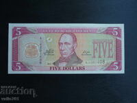 ЛИБЕРИЯ 5 ДОЛАРА  2011   НОВА  UNC