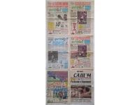 6 newspapers for the 1994 World Cup in the USA