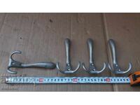 SET DE 4 BUCĂȚI CU CÂRLIGE MASIVE DE BRONZ