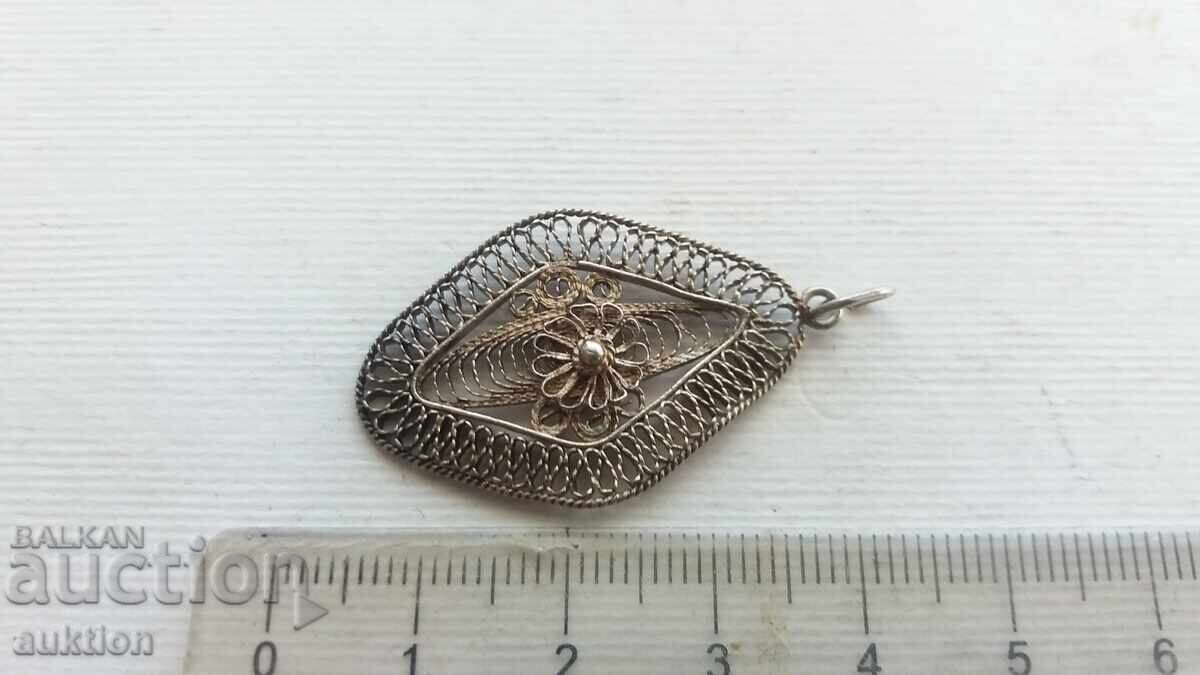 ФИЛИГРАН - СРЕБЪРНА БРОШКА , ВИСУЛКА с цена 22.99 лв. | € 11.75