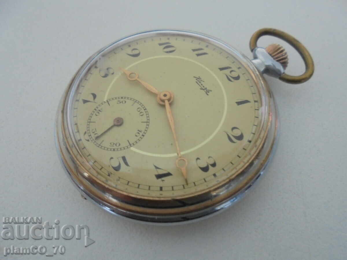 №8371 Vintage Kienzle Pocket Watch with price 120.00 BGN | € 61.36