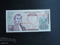 КОЛУМБИЯ 10 ПЕСОС 1980  НОВА  UNC