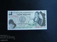 COLOMBIA 20 PESOS 1983 NEW UNC
