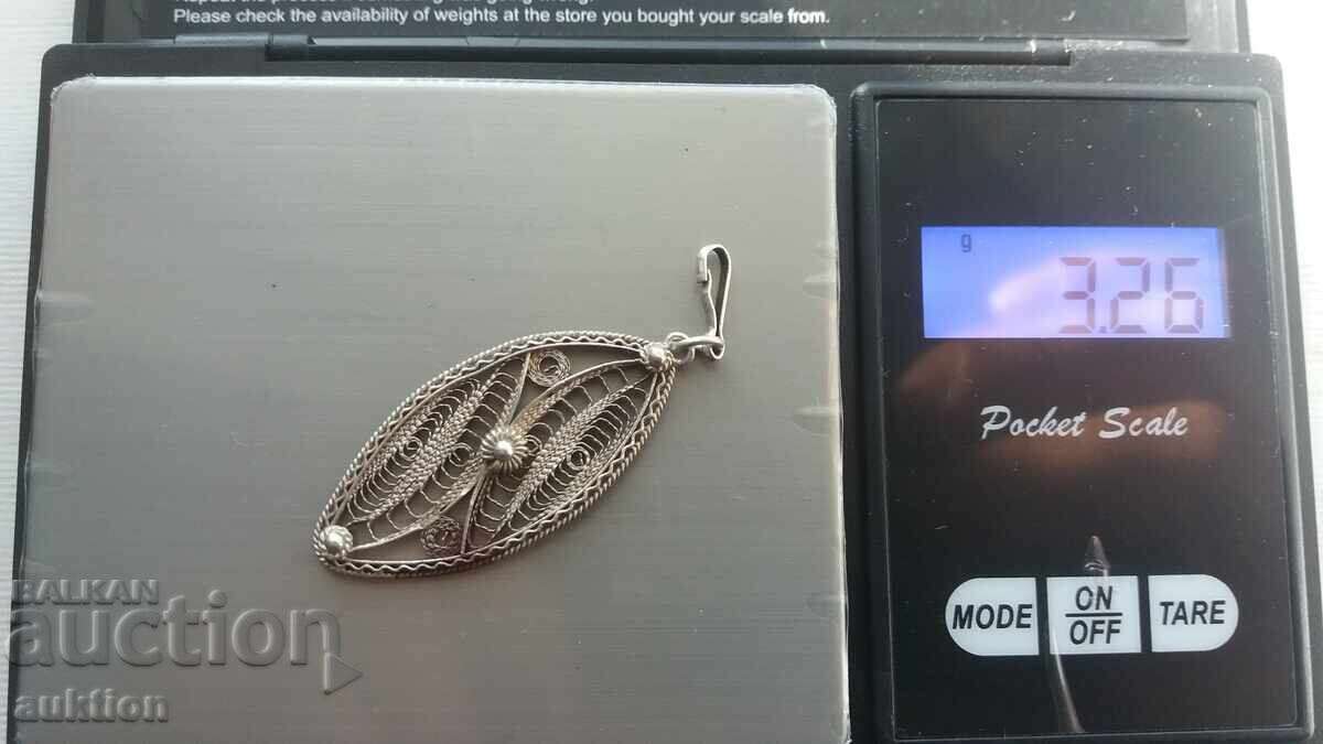 FILIGRAN - SILVER PENDANT - 7